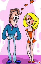 Gif animé amour draguer